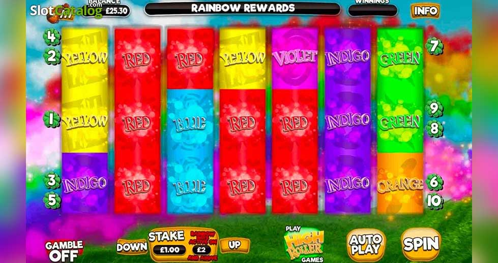 Rainbow Rewards Scratchcard Slot