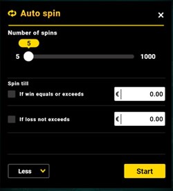 Auto spin_EUR