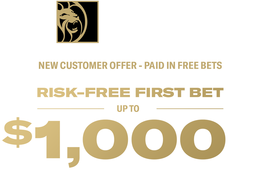 Risk-free first bet up to $1,000 + $50