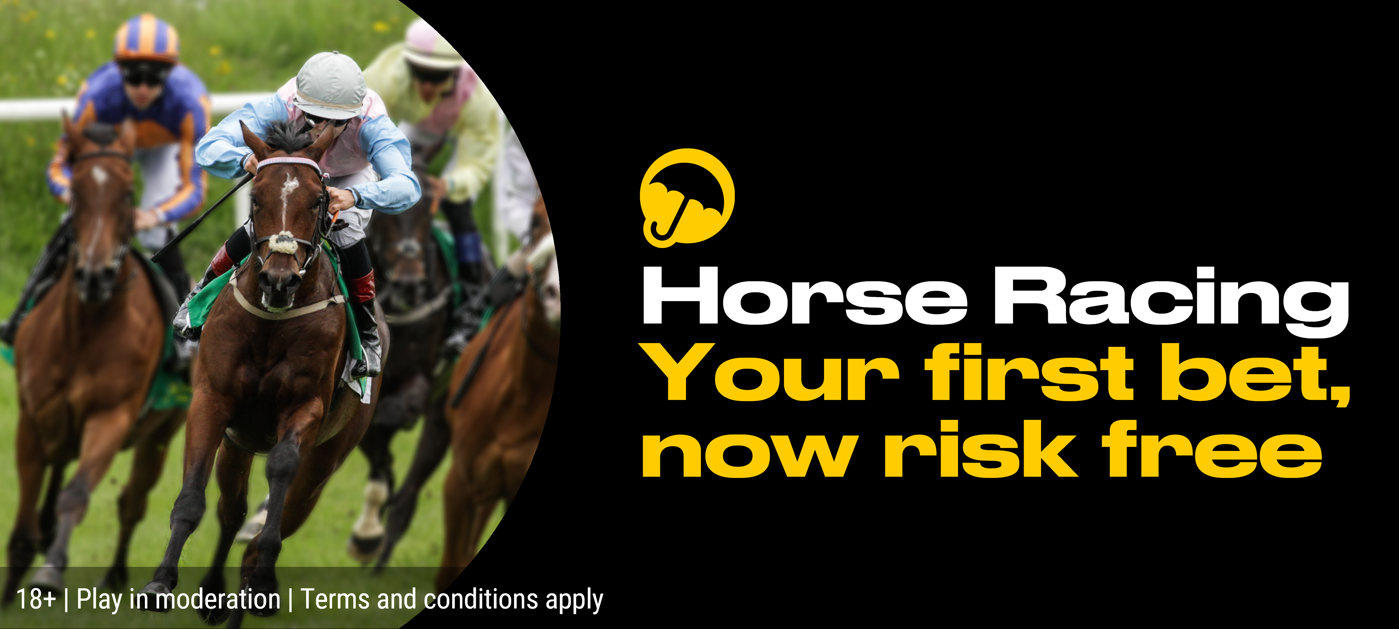 Your first horse racing bet, now risk free!