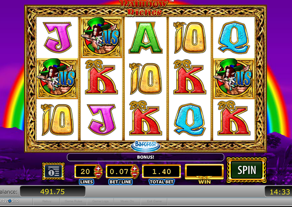 Slot Games Rainbow Riches