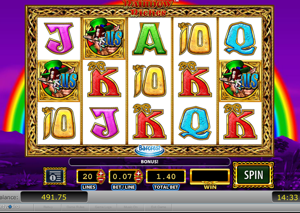 Rainbow Riches Slot Review Foxy Bingo
