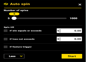 autospin pop-up