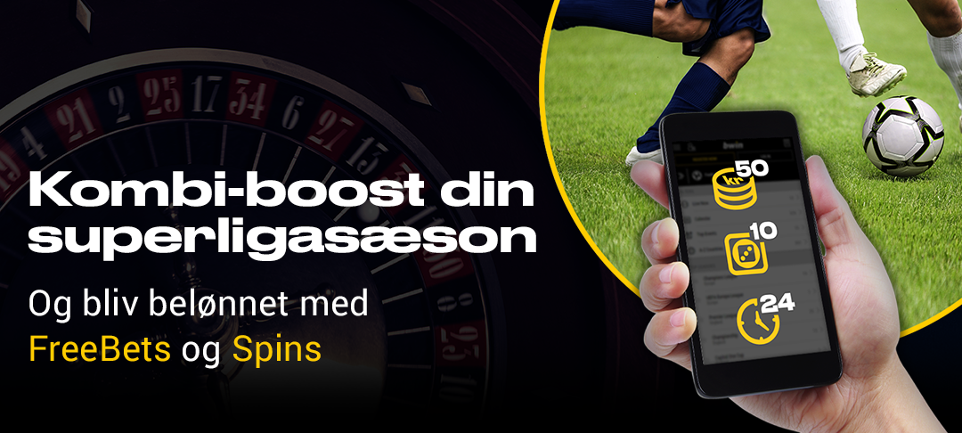 Få FreeBets og Spins på Kombispil!
