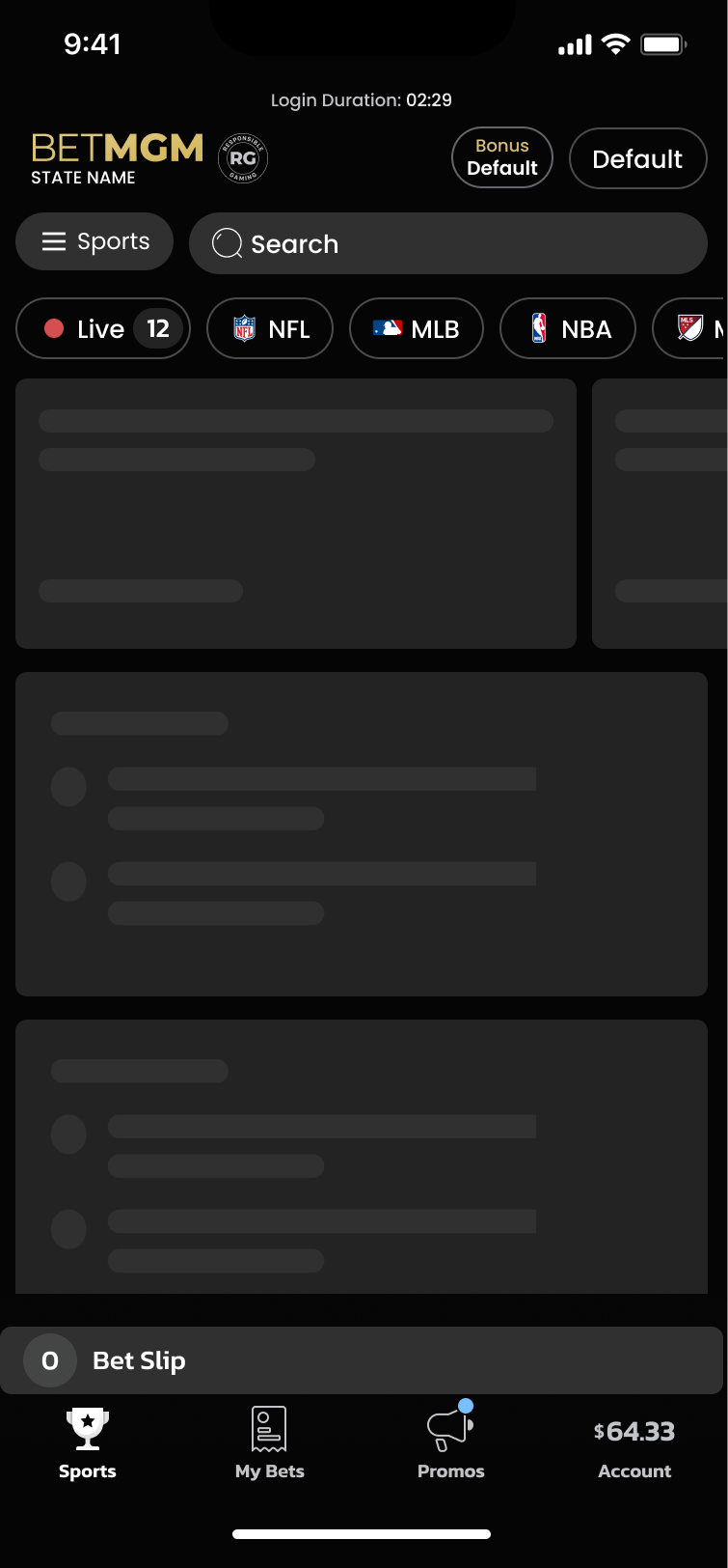 Darkmode example