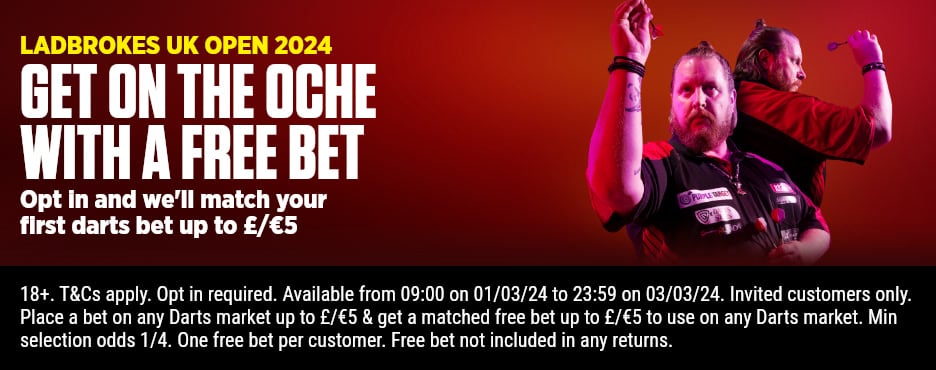 Ladbrokes sign up offer - Bet £5 get £20 in free bets