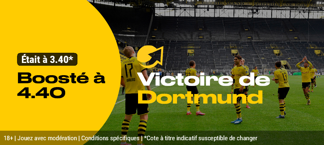 Cote Boostée Bundesliga !