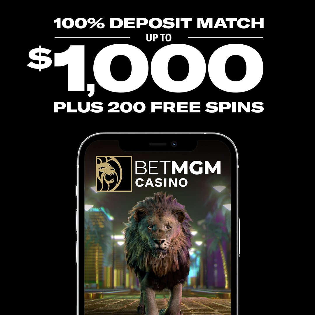 100% Deposit Match up to $1,000 + 200 Free Spins