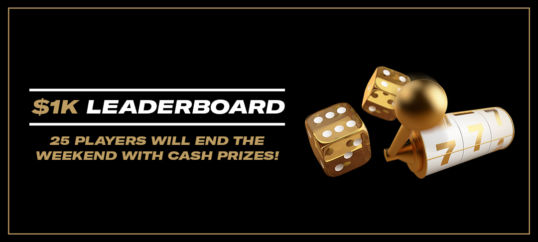 Race to the top and take home an extra $300 cash