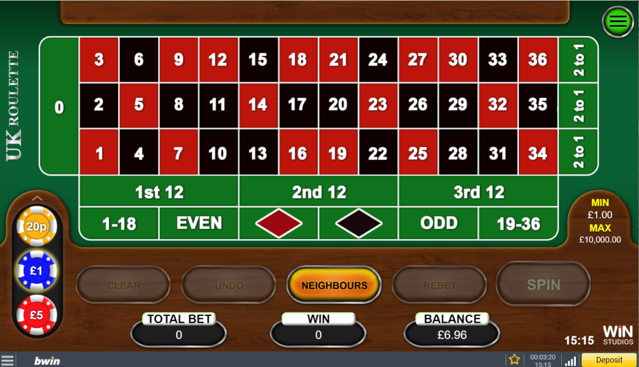 Help - Casino & Games - UK Roulette