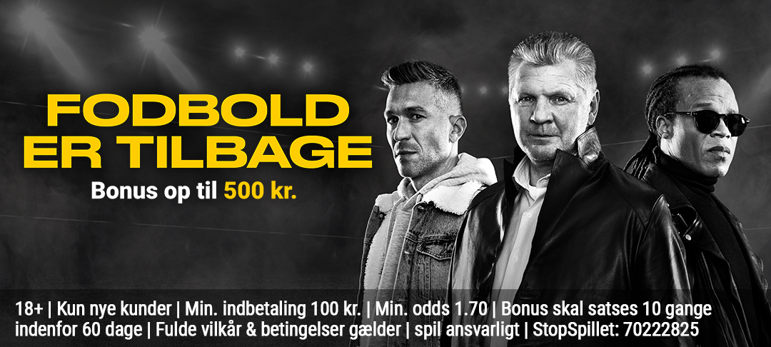Live the action med en 500 kr. bonus!