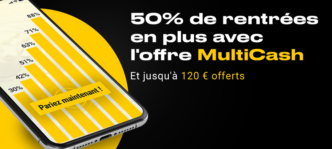 Entrez en action avec notre offre de remboursement, jusqu'à 120 € !