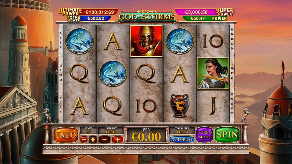 Age of the Gods: Gods of Storms Slot