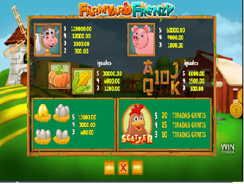 Ajuda - Casino - Farmyard Frenzy Instant Win