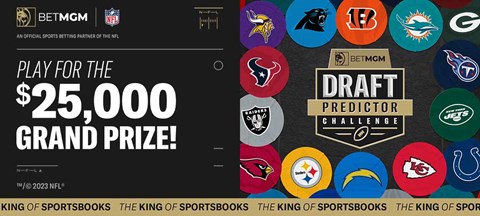 Win Up To $25,000 With BetMGM's Free-Entry Draft Challenge