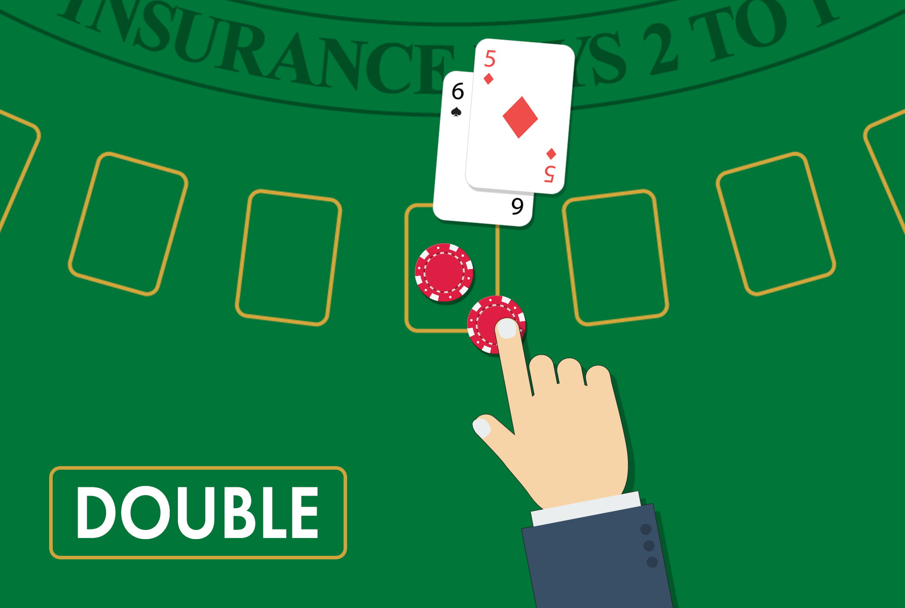 blackjack-double